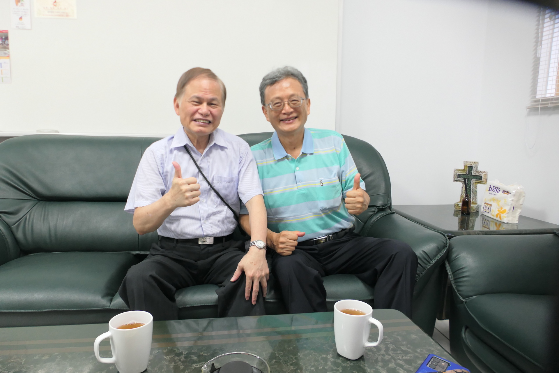 2026.07.20 林院長與衛神校友陳宏基牧師會面