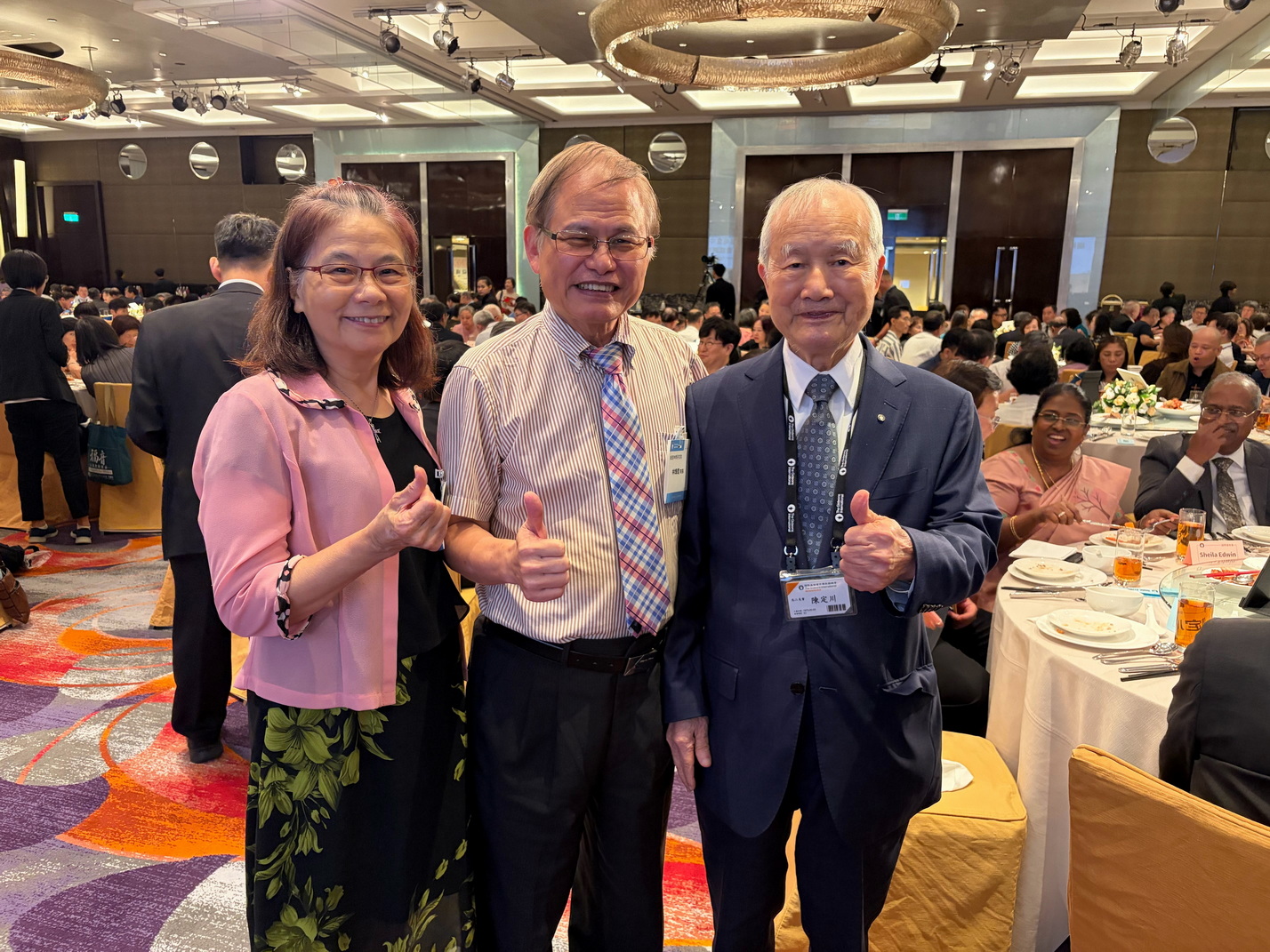 20260821 林院長參加中華基甸會70週年慶，與陳定川長老合影